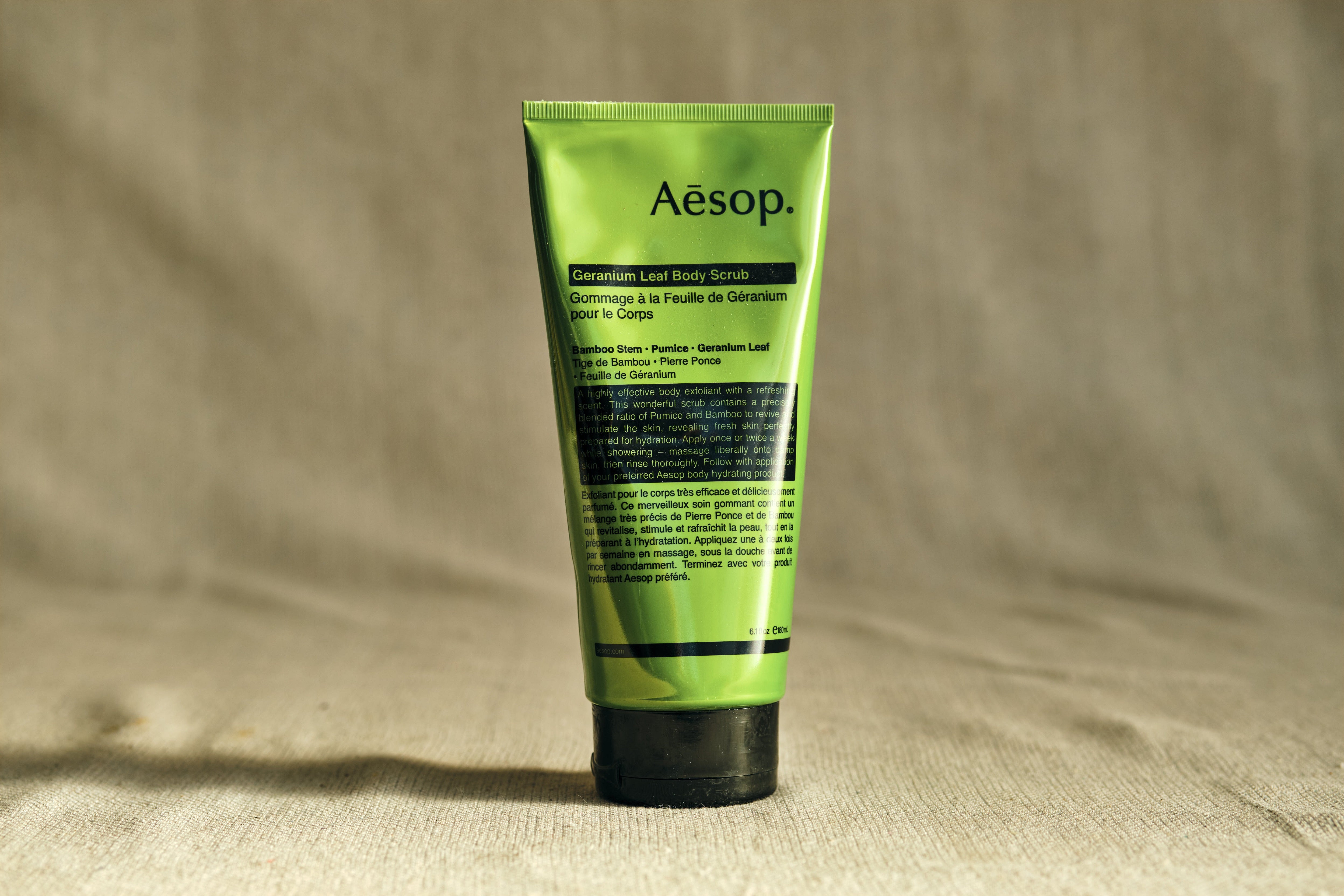 Aesop Geranium Leaf Body Scrub - Exfoliating & Hydrating for Smooth Skin | Perfect for Dry Skin & Spa Day Self-Care Routine
