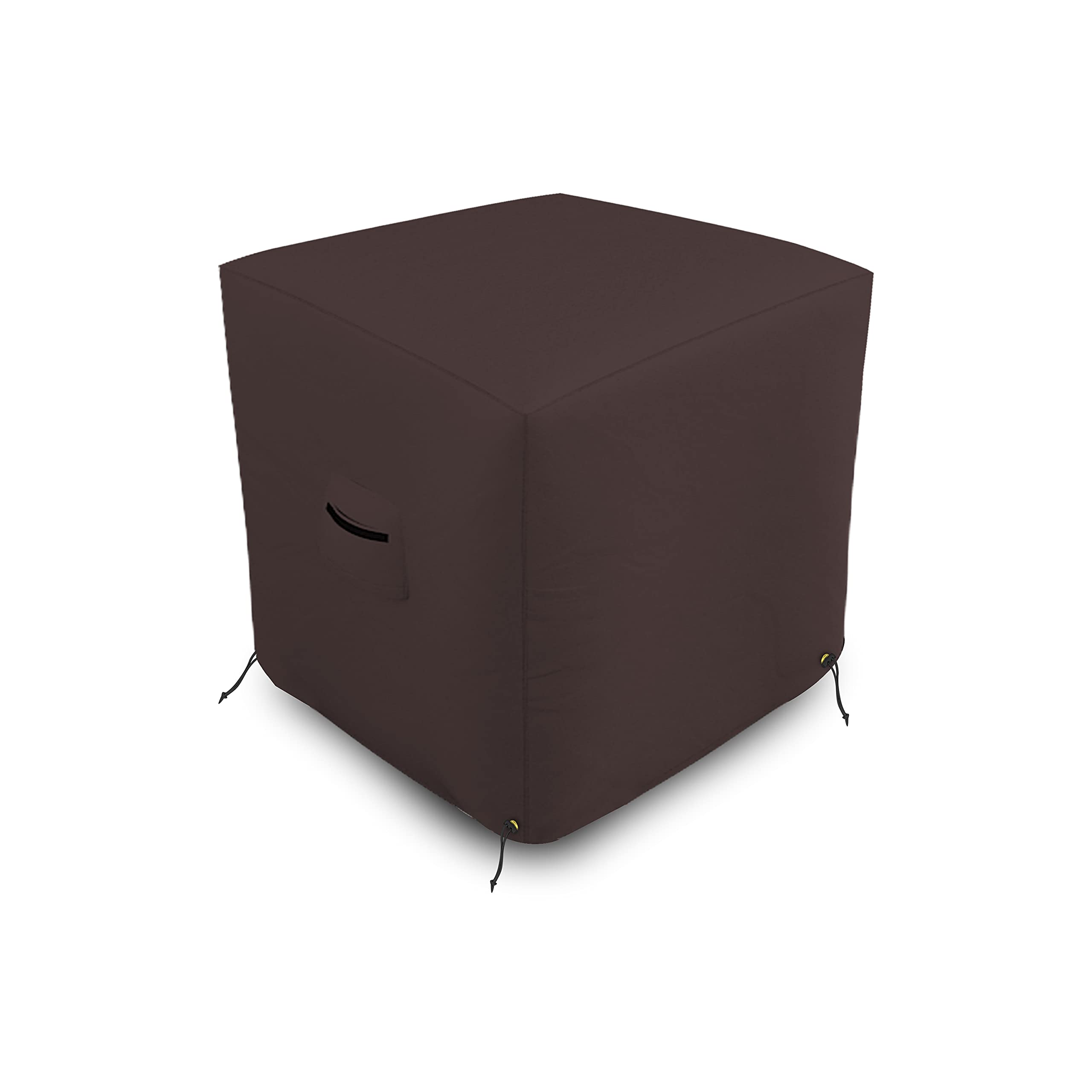 Heavy Duty Air Conditioner Cover - 12Oz Waterproof UV & Weather Resistant AC Unit Cover for Outdoor Use (38
