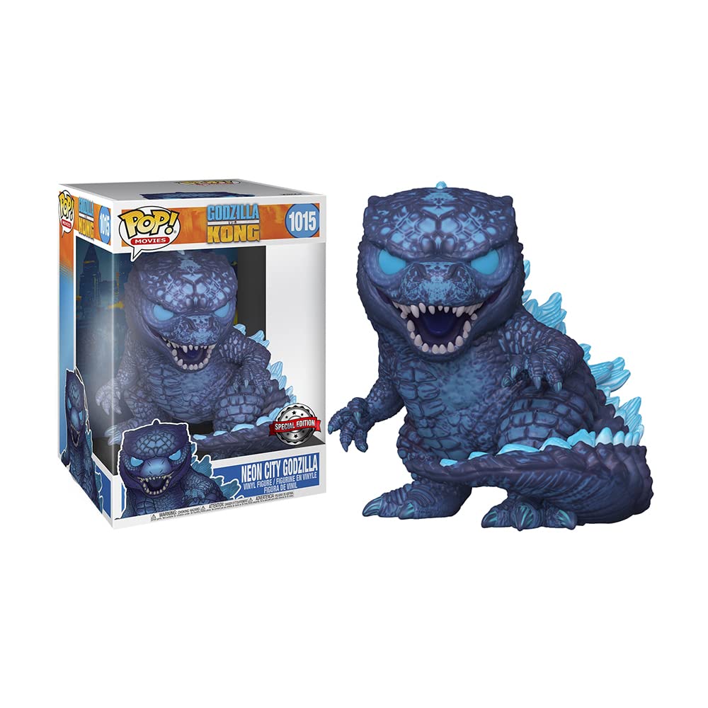 Funko Pop! Neon City Godzilla #1015 Vinyl Figure – Collectible Toy for Anime & Movie Fans, Perfect for Display, Gifts, and Pop Culture Decor