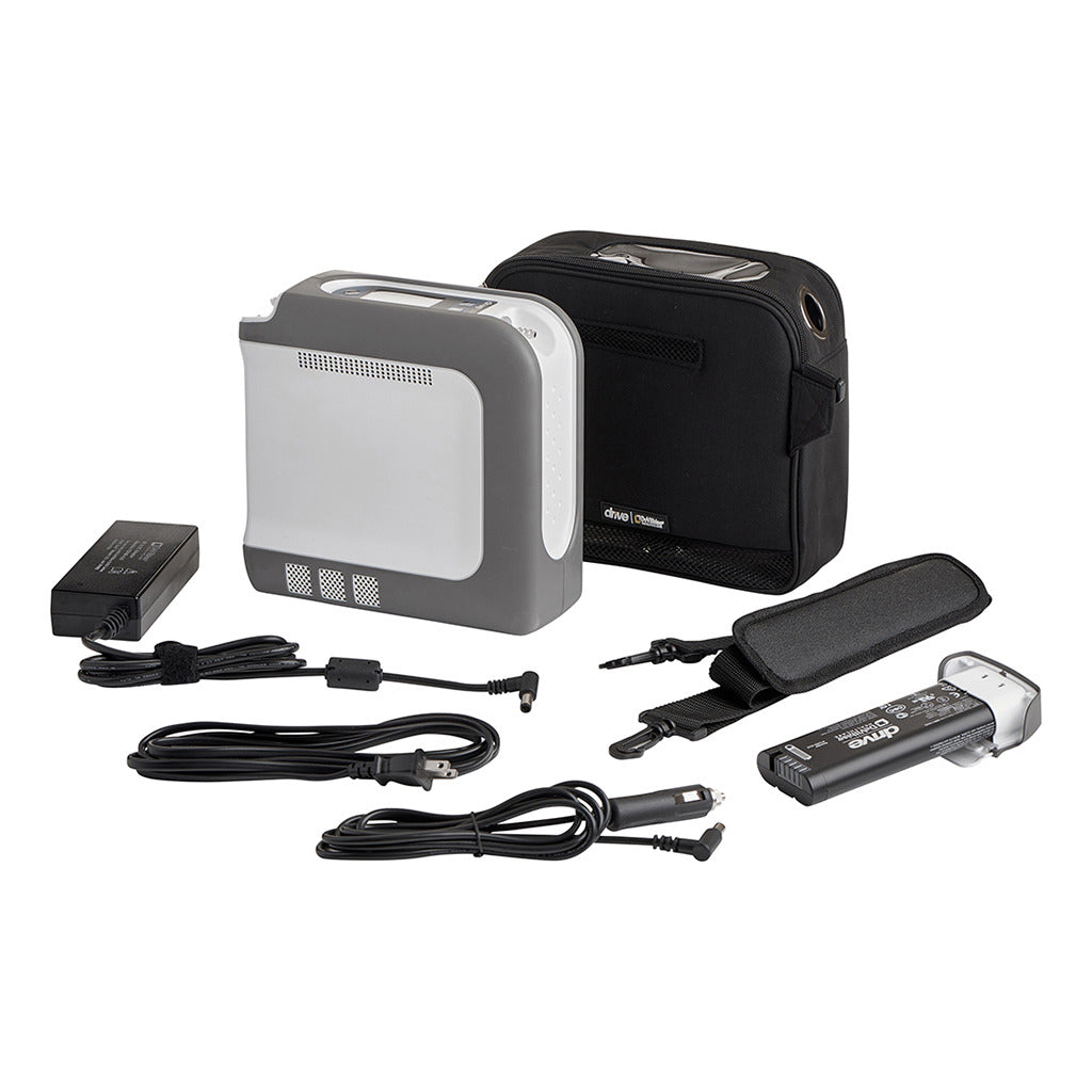 iGo 2 Portable Oxygen Concentrator Machine - Lightweight & Quiet for Travel, Home & Outdoor Use