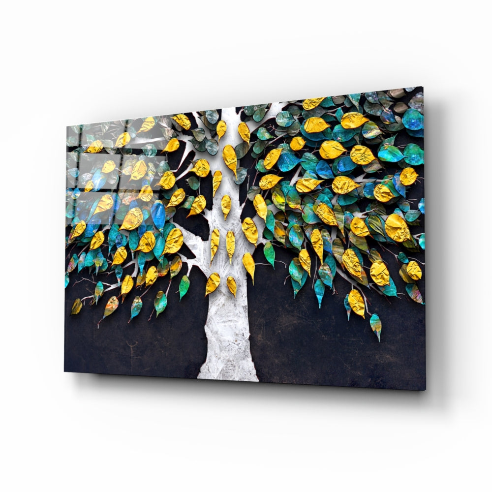 Tree of Life Glass Print Wall Art - Elegant Home Decor for Living Room, Bedroom & Office - Perfect for Gifts & Spiritual Spaces