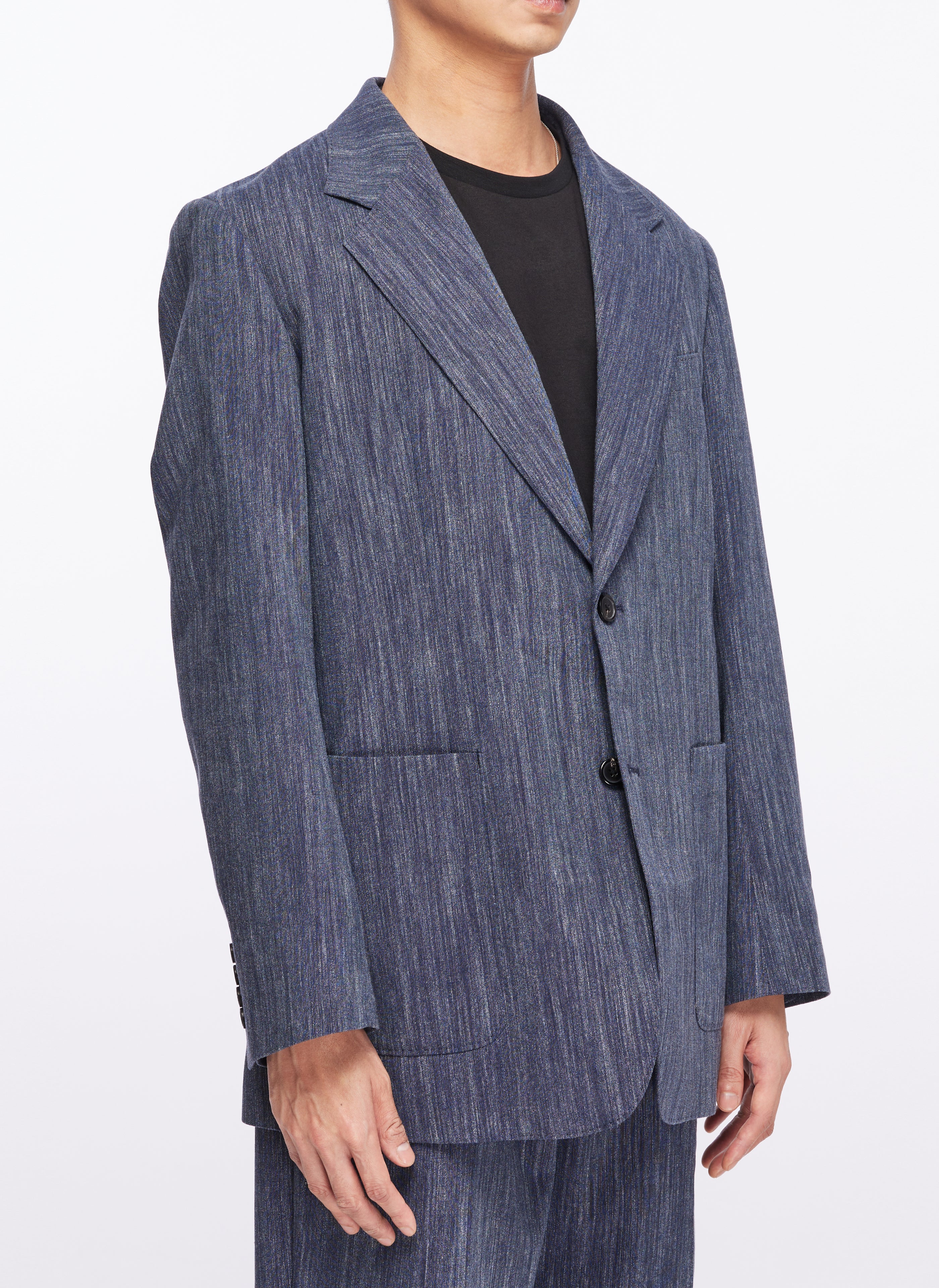 Premium Marzotto Cotton Wool Blend Blazer for Men - Elegant Business & Formal Wear - Perfect for Office, Weddings & Special Occasions