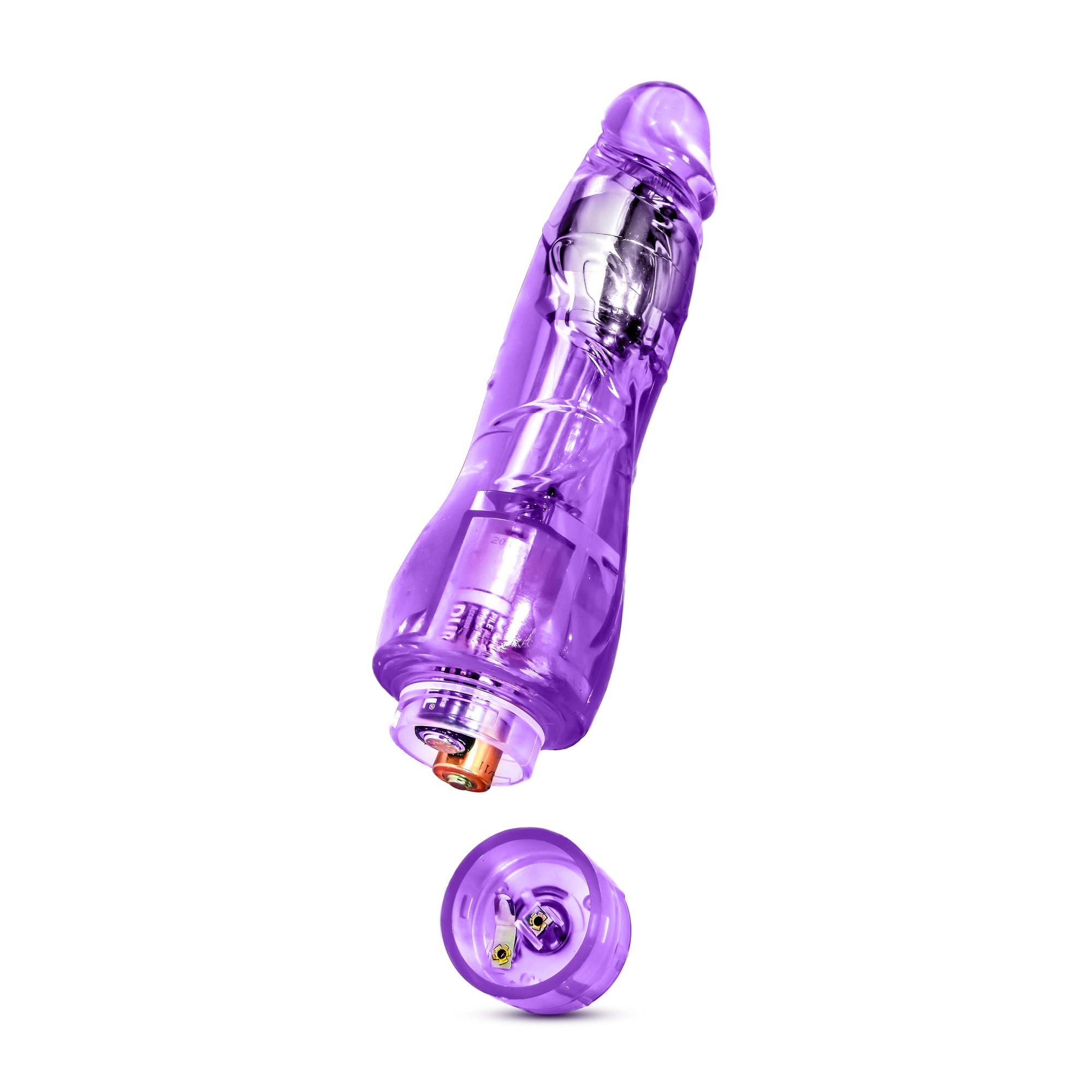 Blush Novelties Fantasy Vibe - 9 Inch Realistic Vibrating Dildo with Soft Flexible Shaft | 2