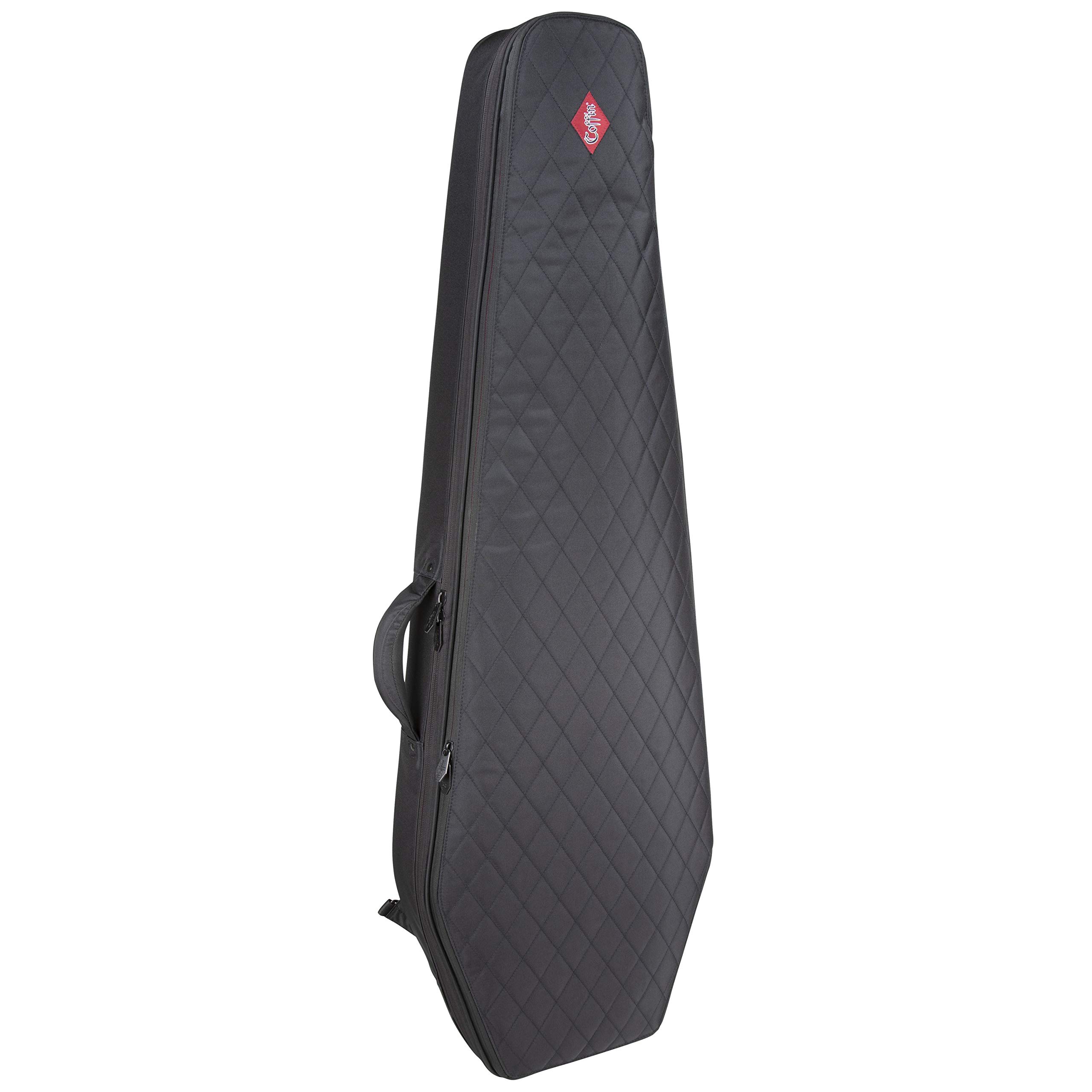 Premium Coffin-Shaped Chimera Bass Guitar Hard Case - Durable Protection for Electric Bass Guitars - Perfect for Gigging, Travel & Stage Performances