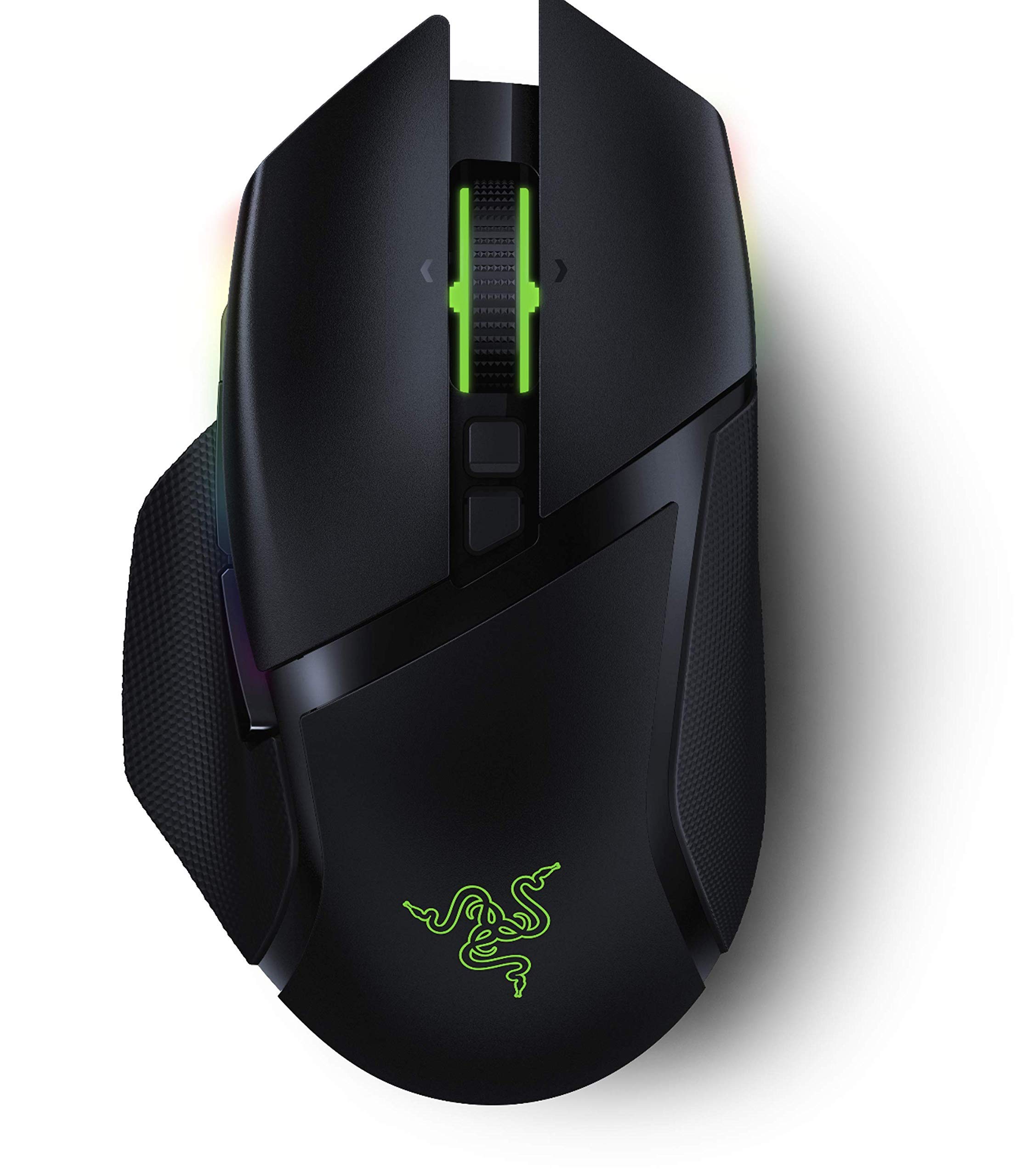 Razer Basilisk Ultimate Wireless Gaming Mouse - Hyperspeed Technology, Fastest Gaming Switches, Classic Black (Renewed) - Perfect for FPS, MOBA & Esports Gaming