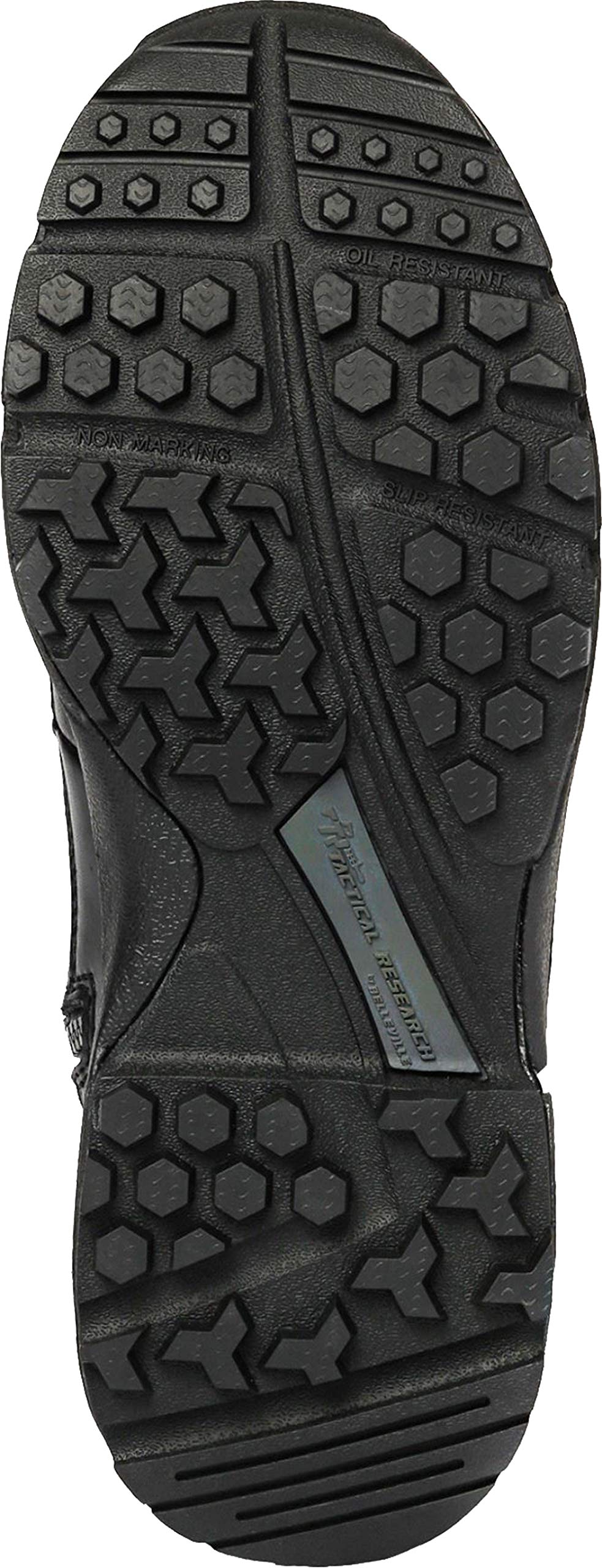 TACTICAL RESEARCH TR Men's TR CHROME TR998Z 8-Inch Waterproof Side-Zip Tactical Boots - Lightweight & Durable for Hiking, Work, Outdoor Adventures