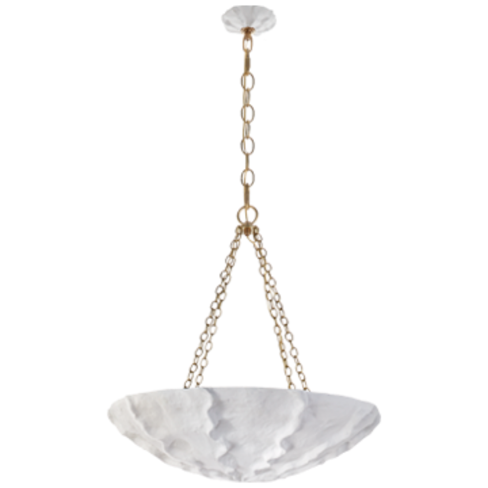 Signy Sculpted Chandelier - Modern Crystal Ceiling Light Fixture for Dining Room, Living Room & Bedroom - Elegant Home Decor Lighting