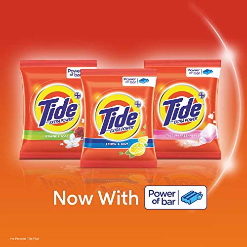 Tide Plus Extra Power Laundry Detergent Powder - 7kg Lemon Mint Scent with 3kg Free Bonus | Heavy-Duty Stain Removal for Clothes, Sheets & Towels | Ideal for Family Laundry & Large Loads