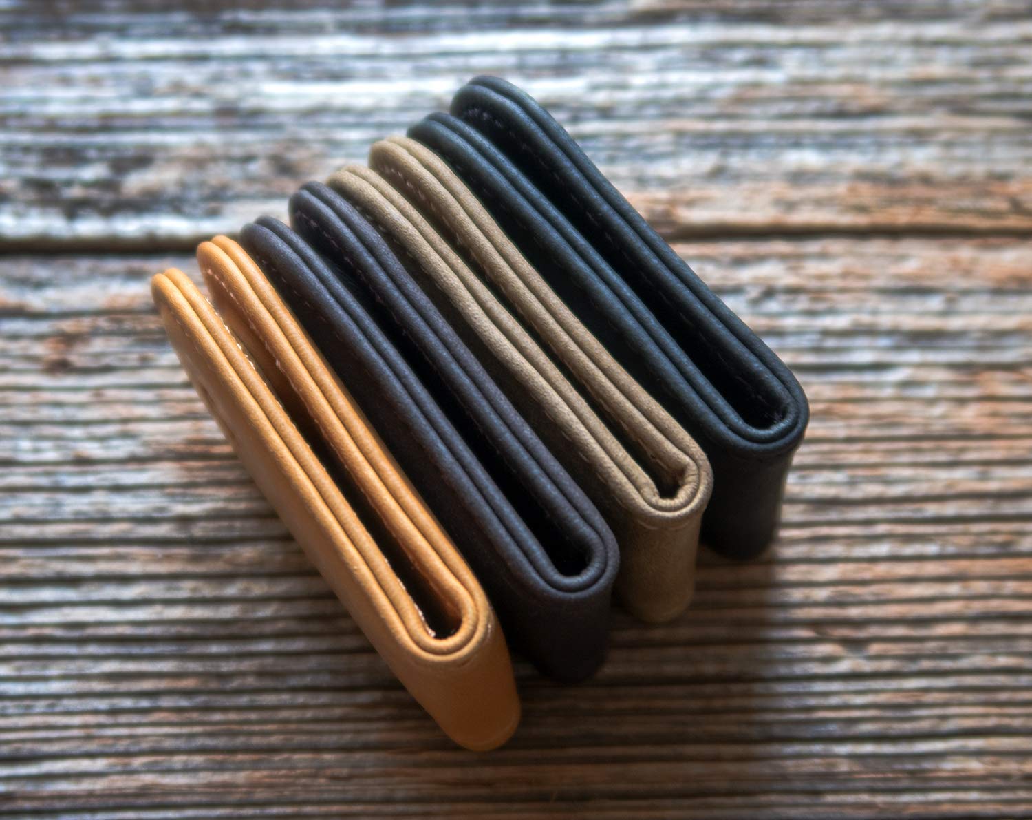 Personalized Leather Money Clip for Men - Custom Engraved Groomsmen Gift with Strong Magnetic Closure | Slim Minimalist Cash Holder Wallet Alternative | Perfect Father's Day, Birthday & Wedding Gift for Him