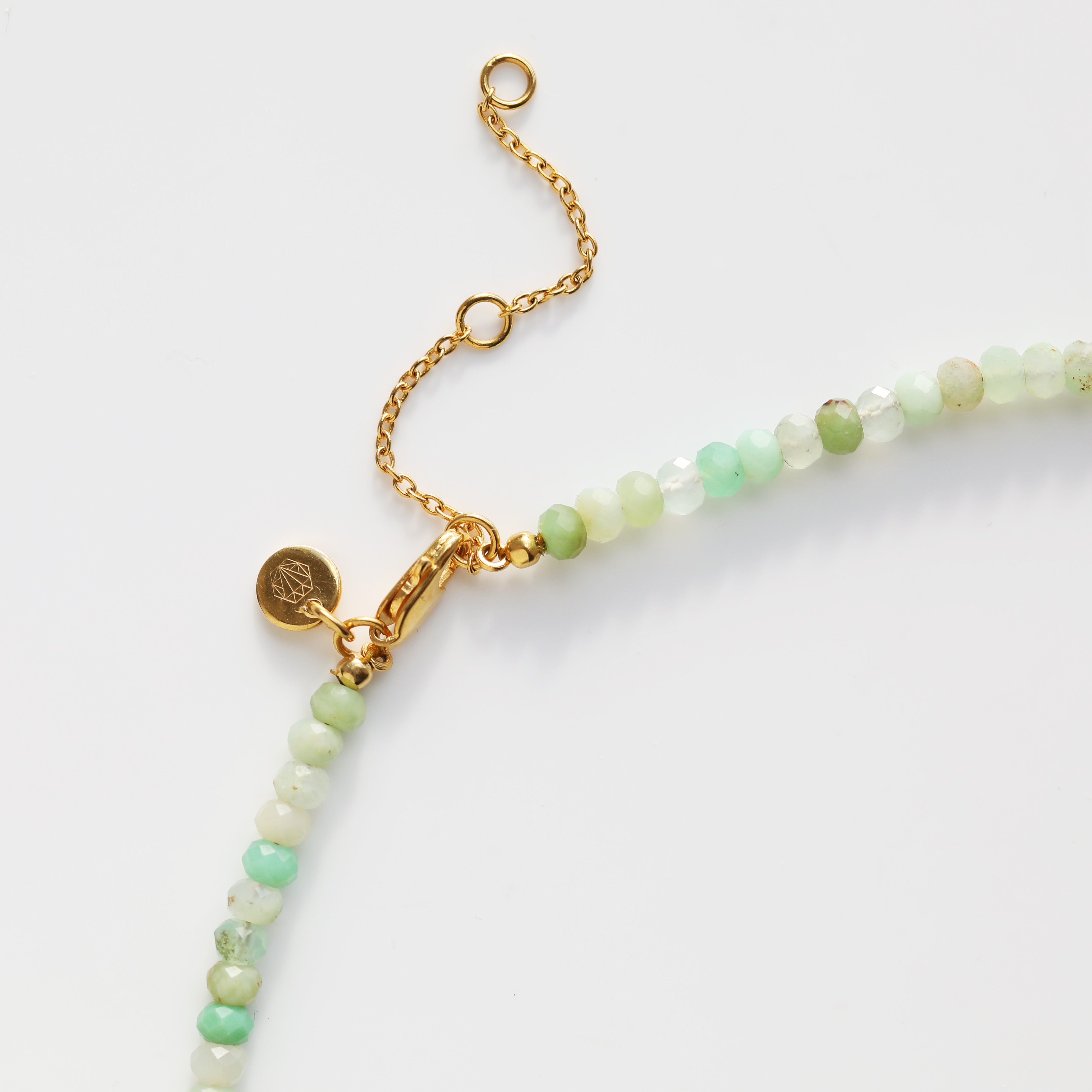 Custom Personalized Chrysoprase Necklace for Women - Handmade Birthstone Jewelry Gift for Mom, Wife, Daughter - Perfect for Birthdays, Anniversaries & Special Occasions