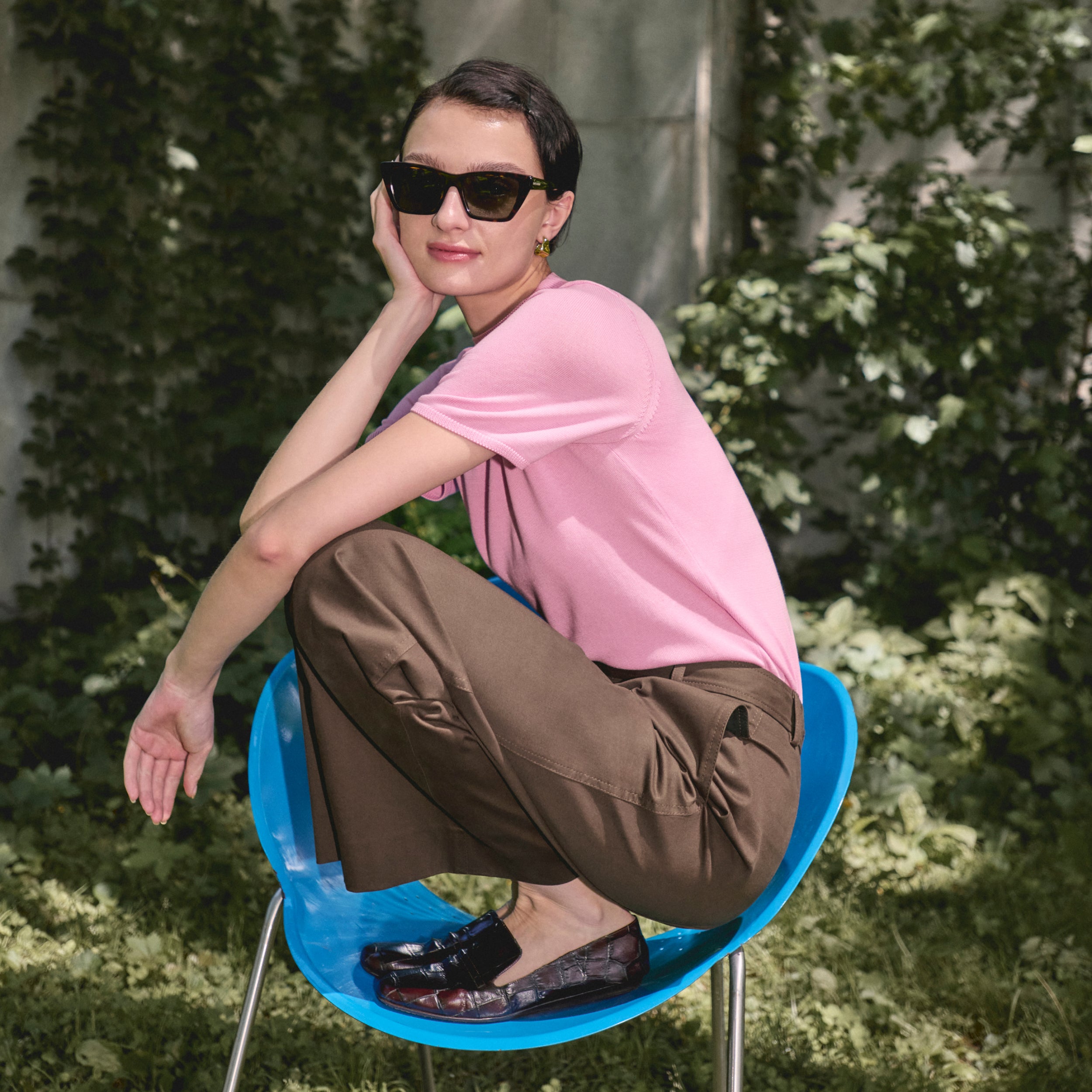 Stretch Chino Pants for Women - Comfortable & Stylish Abby Pant for Work, Office & Casual Wear