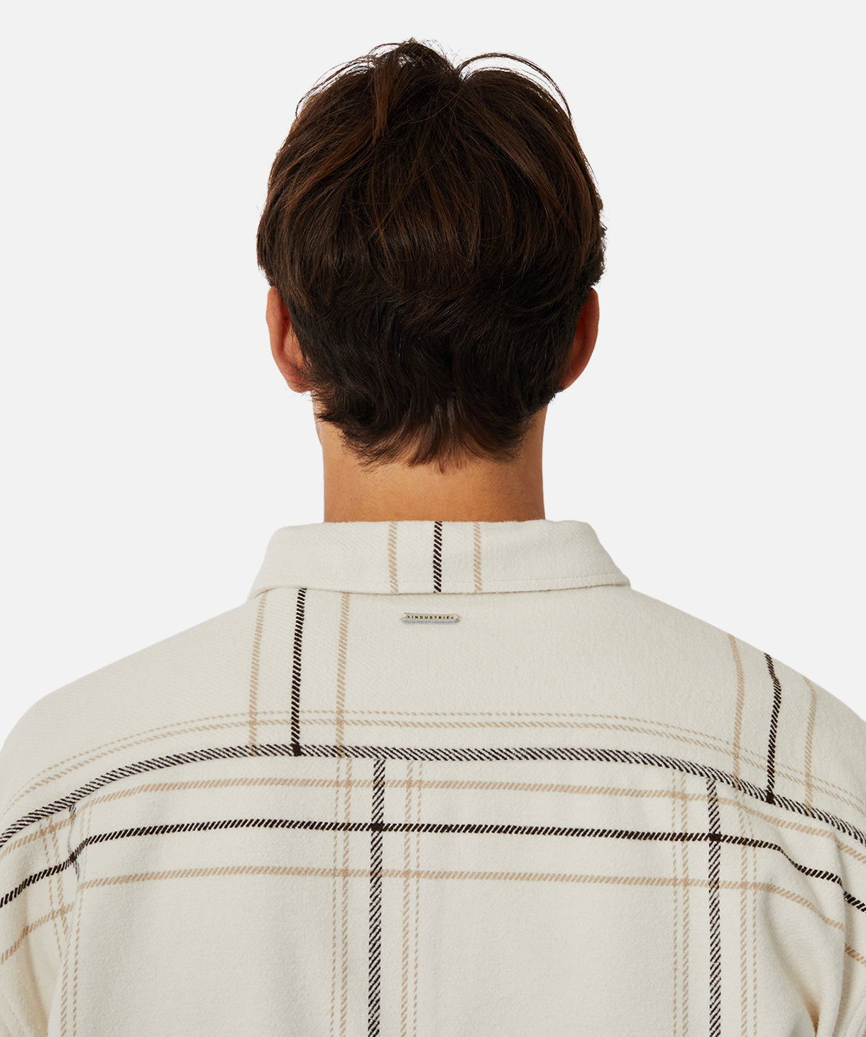 Premium Prichard Long Sleeve Shirt for Men - Soft Cotton Blend Crewneck Top in Cream Color | Ideal for Casual Wear, Office Outfits & Layering in Fall/Winter