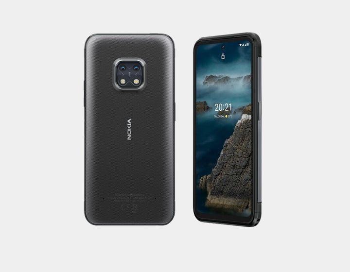 Nokia XR20 Dual SIM 128GB ROM + 6GB RAM GSM Unlocked Smartphone - Granite Grey | Rugged & Waterproof for Outdoor Adventures, Work & Travel