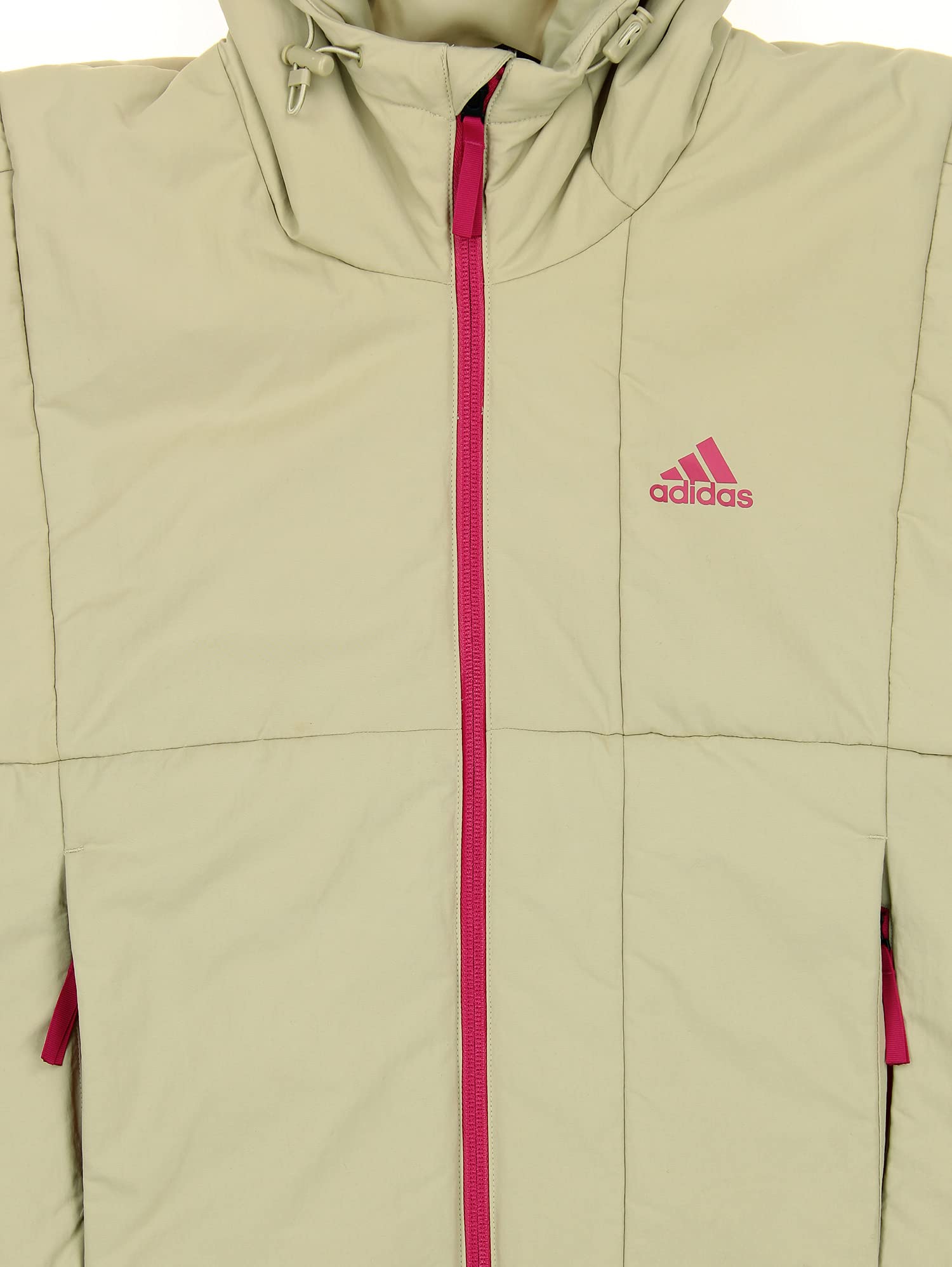 Adidas Women's Hooded Jacket for Back to School - Lightweight Fleece Outerwear for College, Campus & Casual Wear