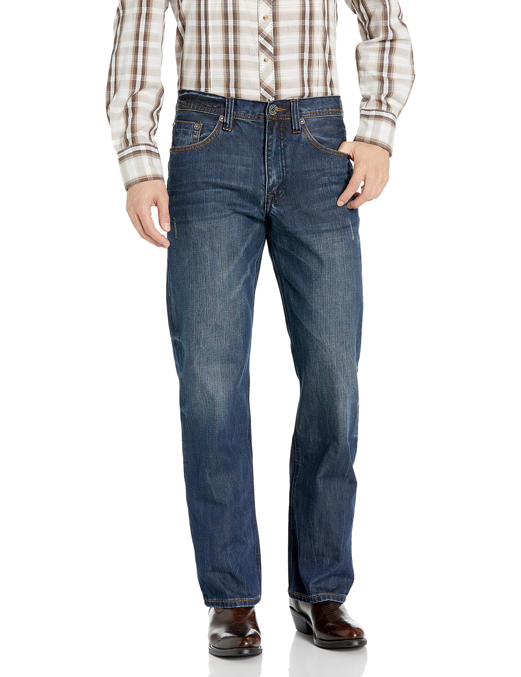 Stetson Men's Modern Straight Leg Jeans - Classic Fit Denim Pants for Casual Wear & Everyday Comfort | Perfect for Work, Outings & Relaxing