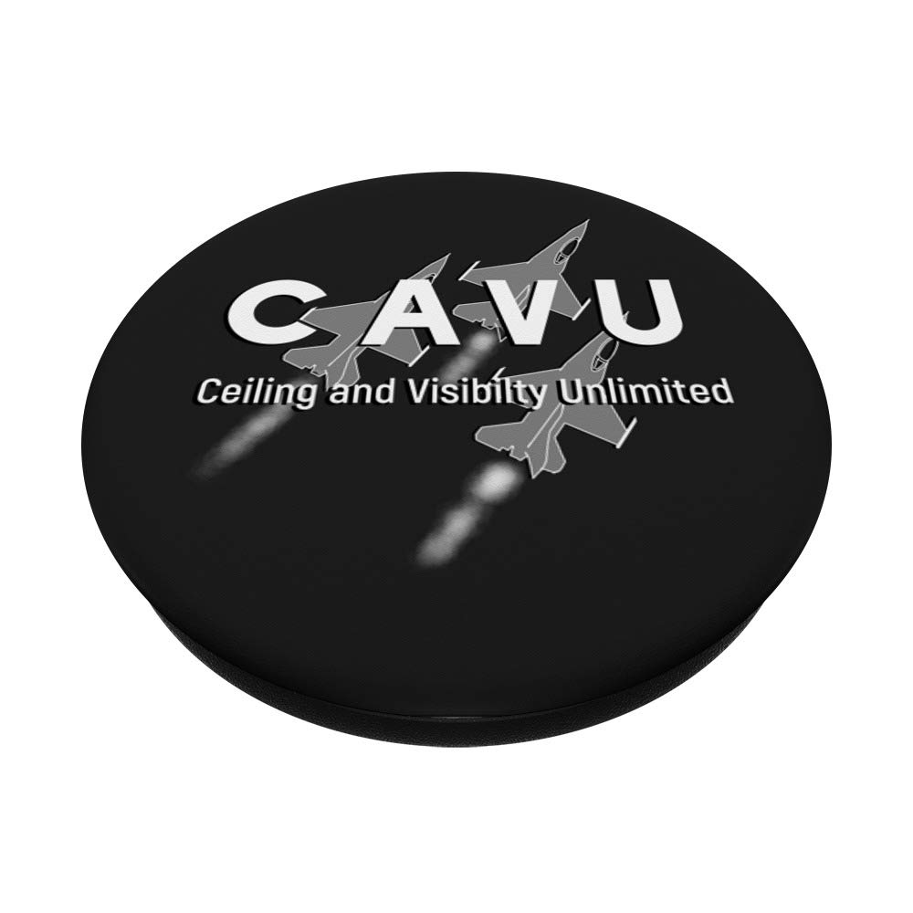 CAVU PopSocket Grip & Stand for Phones - Expandable Phone Holder with Strong Adhesive - Perfect for Selfies, Videos, and Hands-Free Use at Home, Office, or Travel