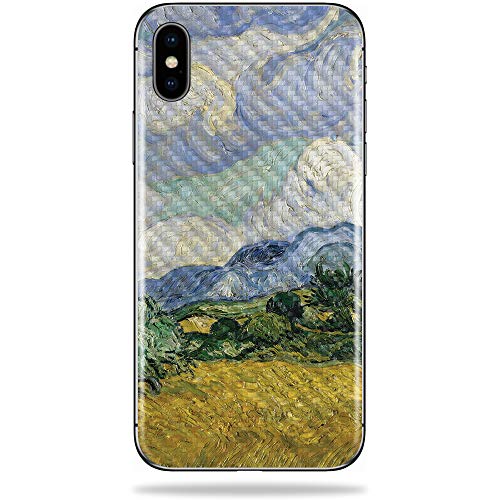 Wheatfield With Cypresses