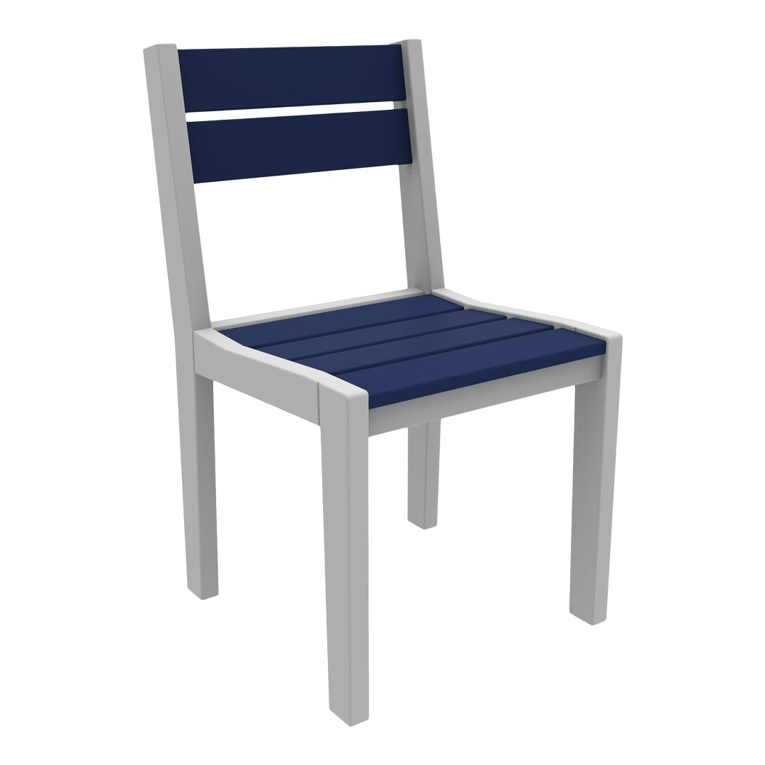 Stylish Coastline Cafe Dining Chair - Modern Wooden Bistro Chair for Kitchen, Restaurant & Patio - Perfect for Home, Cafe & Outdoor Dining