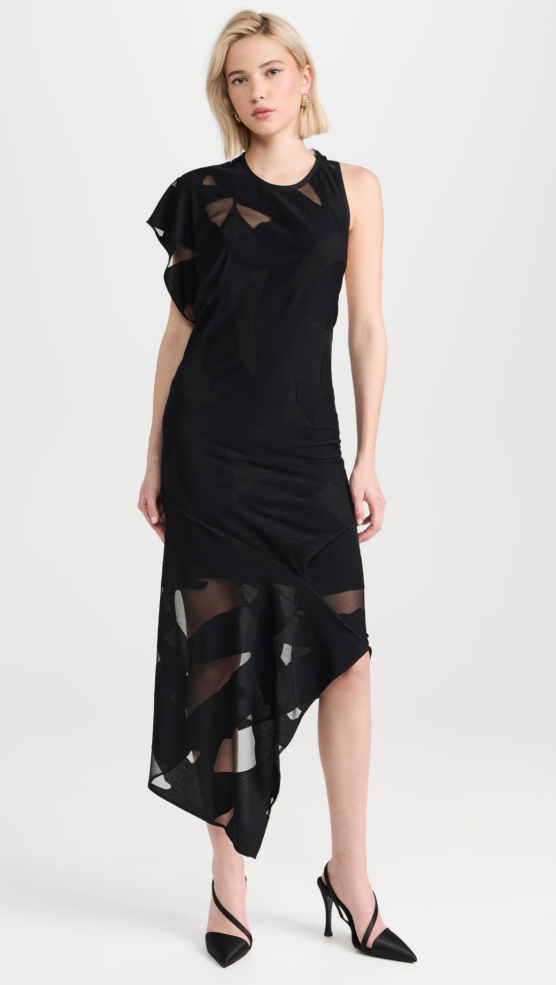 IRO Women's Shanon Dress - Elegant Flowy Midi Dress for Women | Perfect for Parties, Weddings & Date Nights