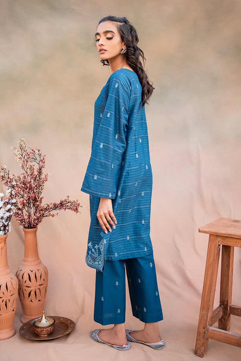 Majestic Blue 2-Piece Set - Elegant Matching Outfit for Women | Perfect for Casual Wear, Date Nights & Special Occasions
