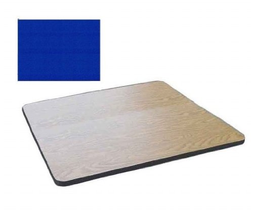 Correll Ct24S-37 Blue Cafe Table for Breakroom & Office - Durable Commercial Dining Table for Restaurants, Coffee Shops & Workplace Lounges