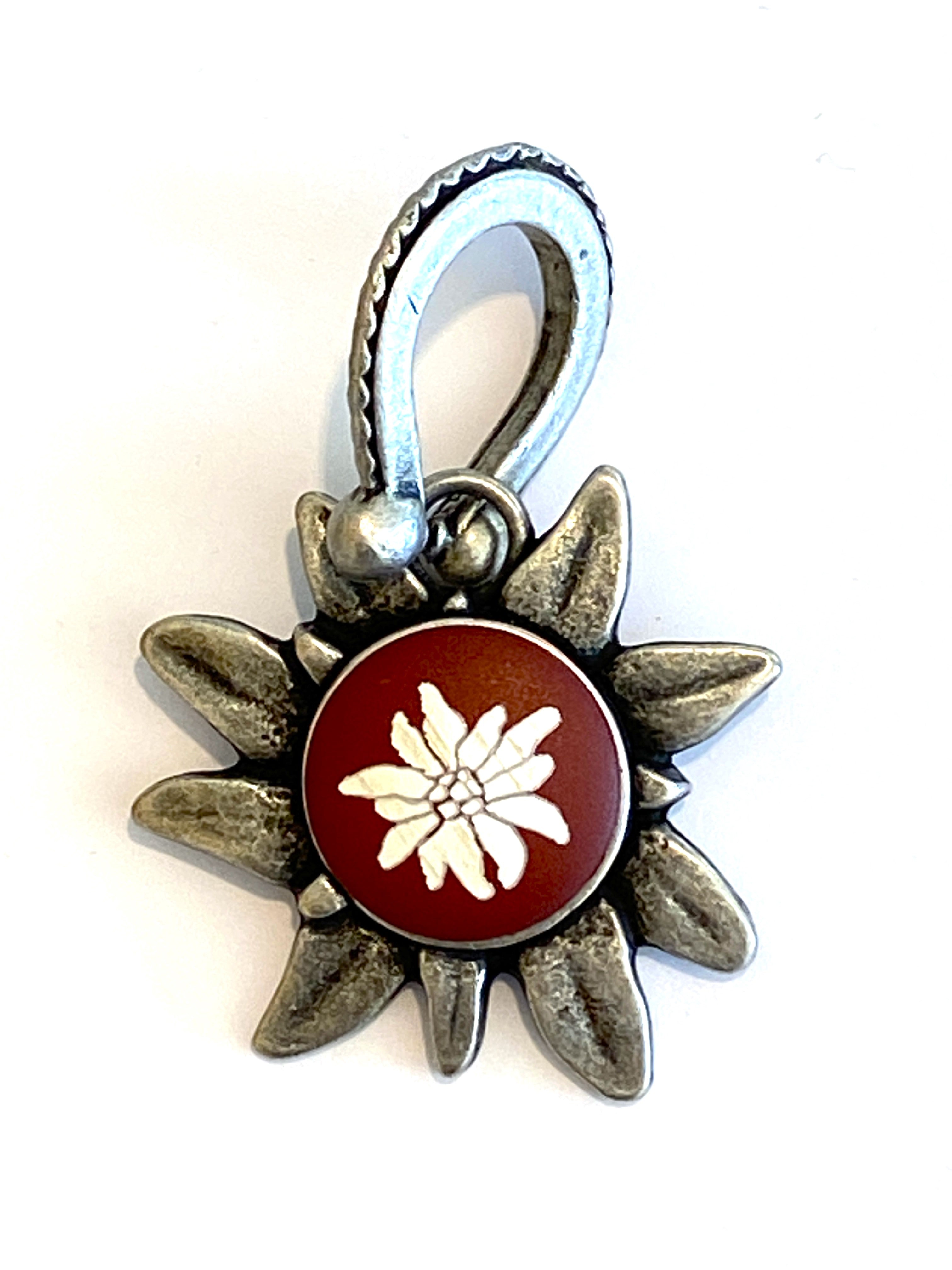 Handmade Pewter Alpine Scarf Christmas Ornaments - Perfect for Holiday Tree Decorations, Gift Giving & Winter Home Decor