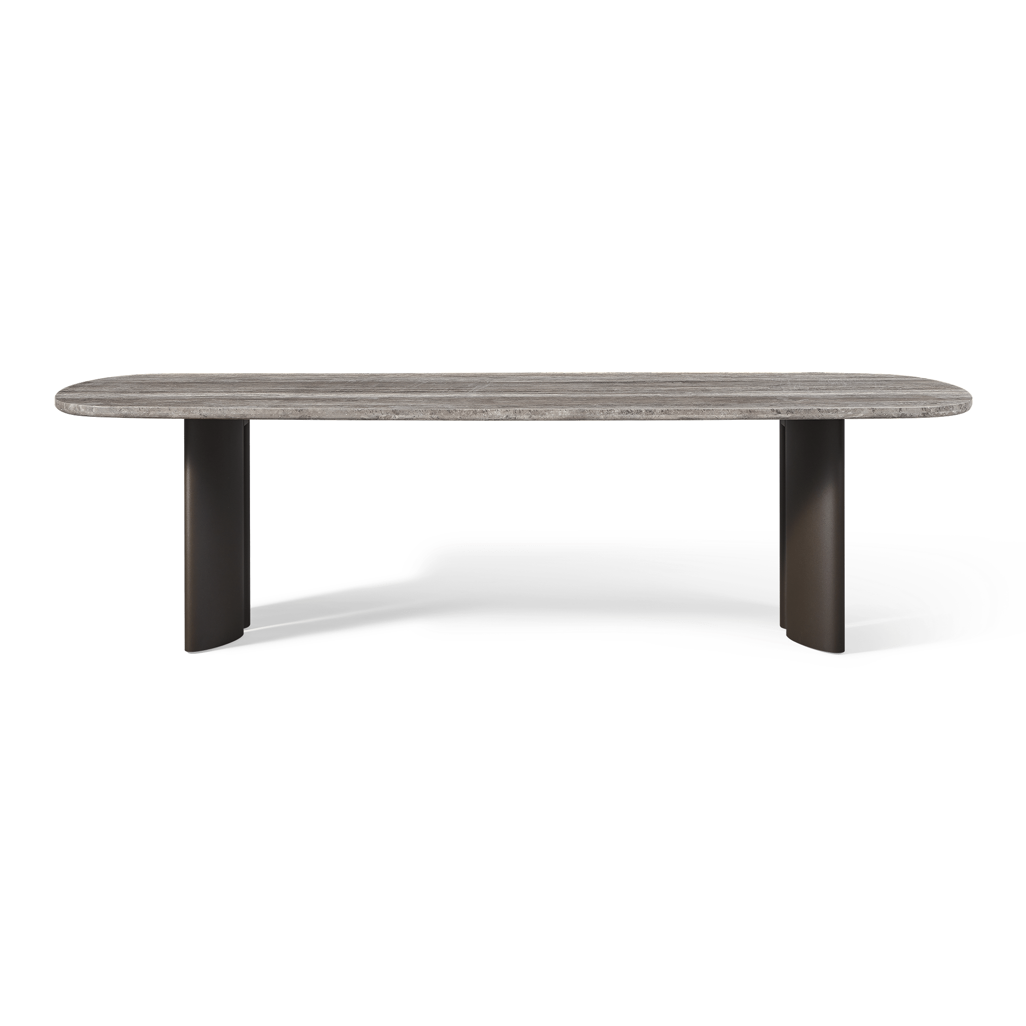 Newport 108-Inch Aluminum Outdoor Dining Table – Durable & Weather-Resistant for Patio, Garden, and Poolside Entertaining
