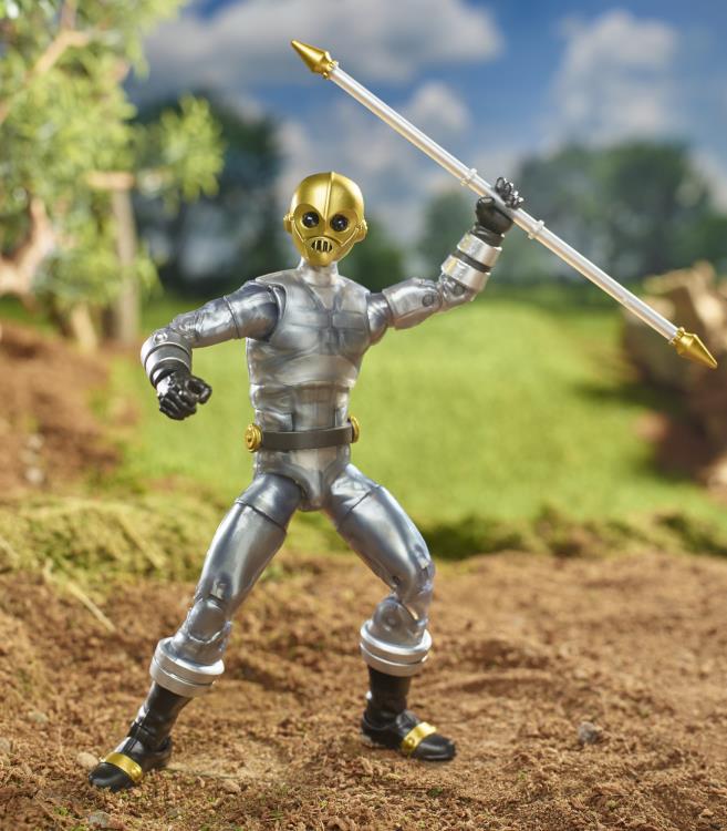 Power Rangers Zeo Lightning Collection Zeo Cog Action Figure - Official Hasbro Collectible Toy for Kids & Adults - Perfect for Display, Play & Cosplay