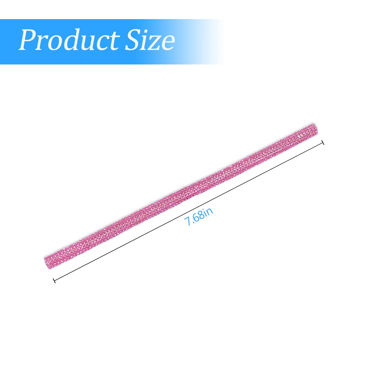 10-Piece Rhinestone Car Air Vent Trim Decorations - Universal Bendable Bling AC Outlet Covers for Interior Accessories (Pink) | Perfect for Car Interior Customization & Stylish Vehicle Upgrades
