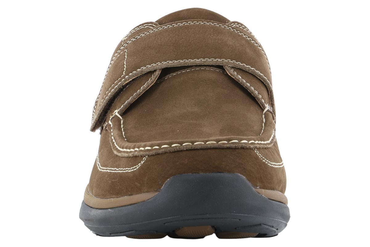 Propet Porter Velcro Strap Walking Shoes for Men - Comfortable Slip-On Casual Shoes for Outdoor Activities & Daily Wear
