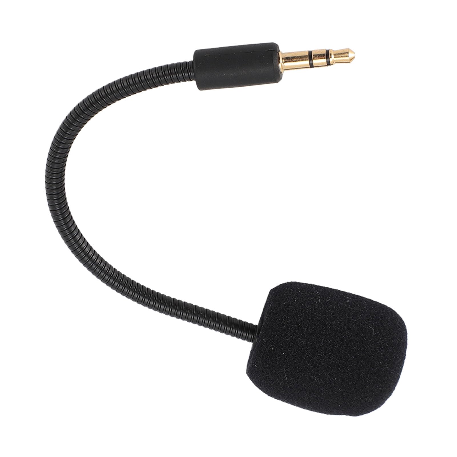 Professional Gaming Headset Microphone with 3.5mm Jack - Plug & Play Replacement Mic for PC, PS4, Xbox - Noise Cancelling Boom Mic for Streaming, Discord & Online Gaming
