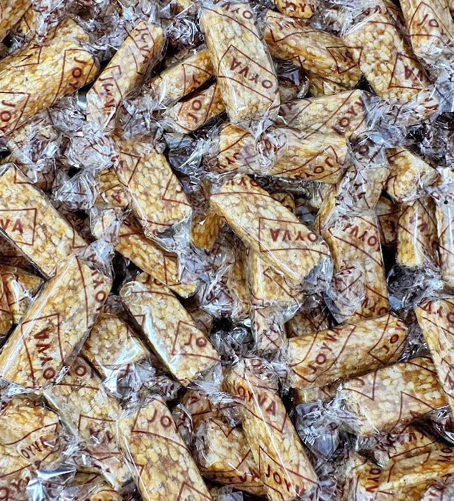 SweetGourmet Sesame Honey Crunch - All Natural Candy Snack (1 Pound) | Healthy Sweet Treat for Parties, Gifts & Dessert Toppings | Gluten-Free & Non-GMO