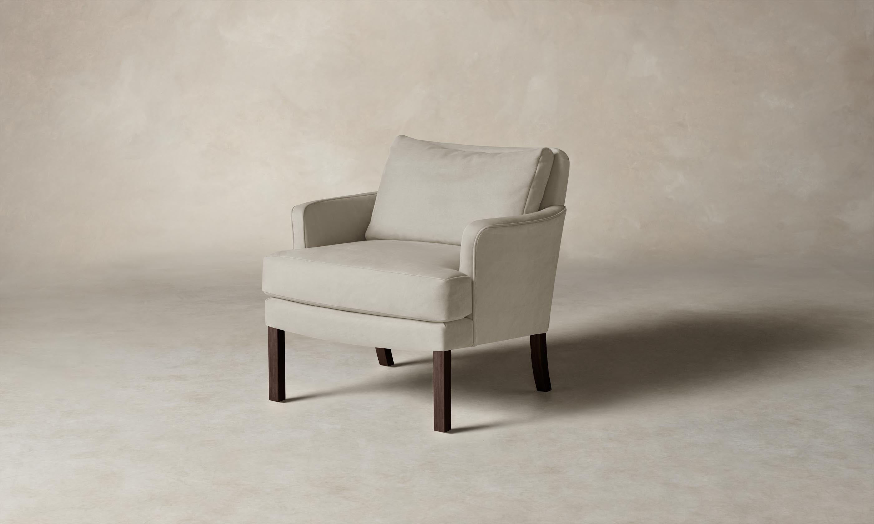 Premium Nubuck Leather Sail Chair - The Kaye Chair for Modern Living Rooms & Office Spaces | Comfortable & Stylish Seating Solution