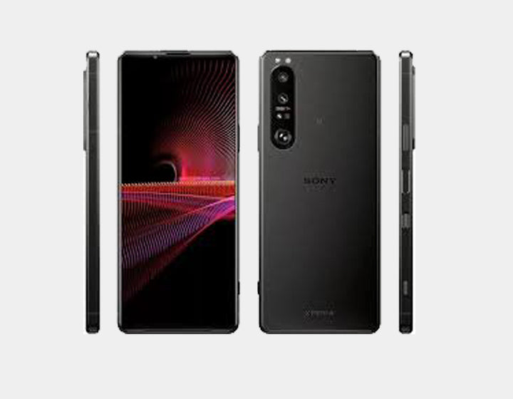 Sony Xperia 1 III XQ-BC72 5G Smartphone - 512GB Storage, 12GB RAM, Dual SIM, GSM Unlocked (Frosted Black) - Perfect for Gaming, Photography & Business Use