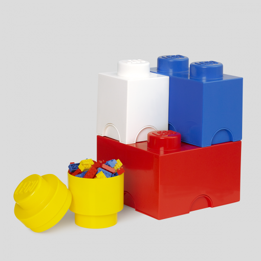 Best Lego Storage Box for 4 Bricks - Organize and Protect Your Lego Bricks - Perfect for Kids' Playrooms, Classrooms, and Travel