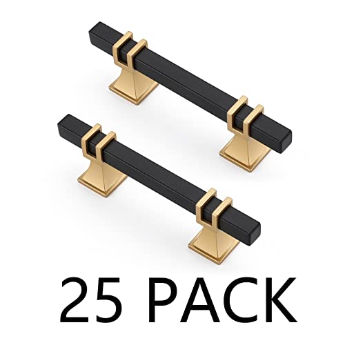 Black & Matte Gold