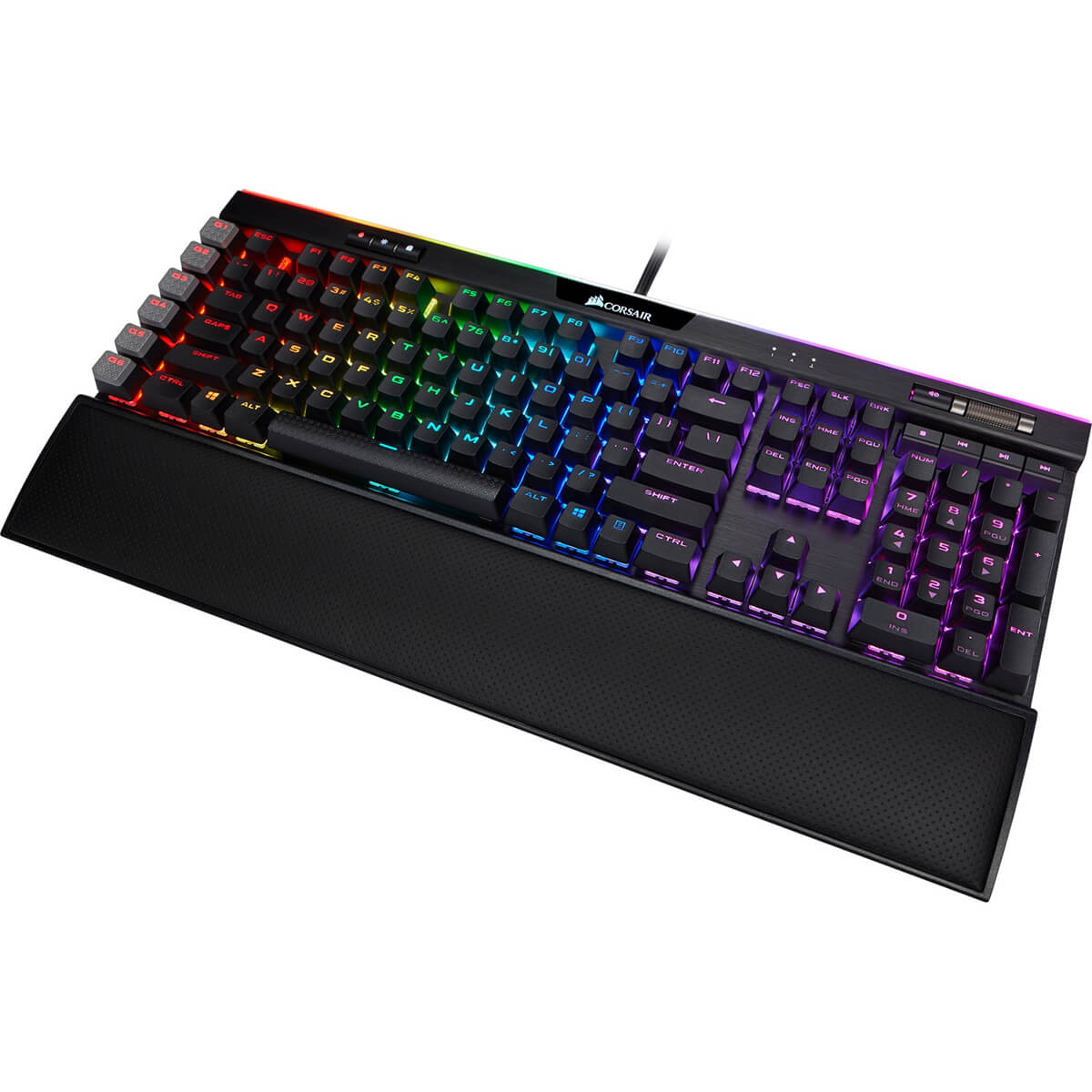 Corsair K95 RGB PLATINUM XT Mechanical Gaming Keyboard with CHERRY MX SPEED Switches - Perfect for PC Gaming, Streaming & Esports Tournaments