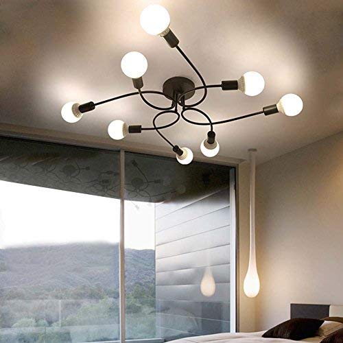 Modern Semi Flush Mount Ceiling Light Fixture - 32
