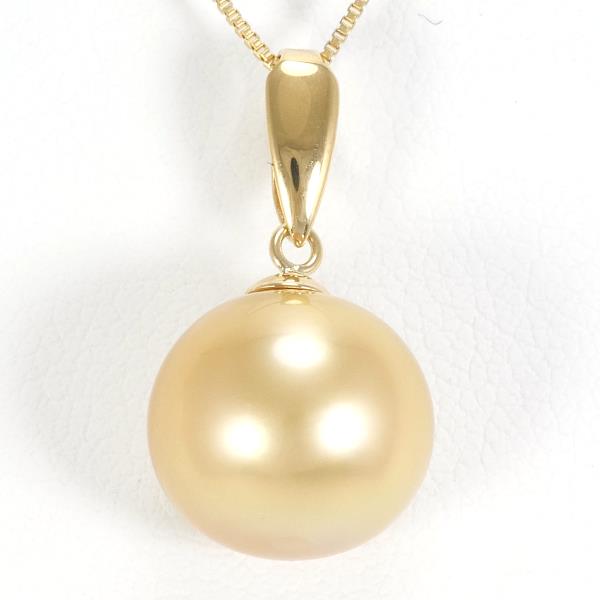 18K Yellow Gold Pearl Necklace for Women - Elegant Bridal Jewelry, Wedding Gift & Special Occasion Accessory