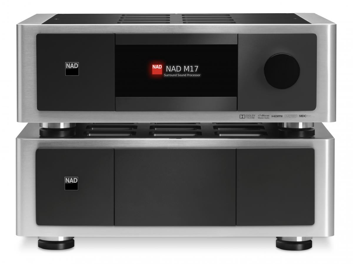 NAD Master Series M17 V2i AV Surround Sound Preamp Processor - Premium Home Theater Audio for Movies & Music