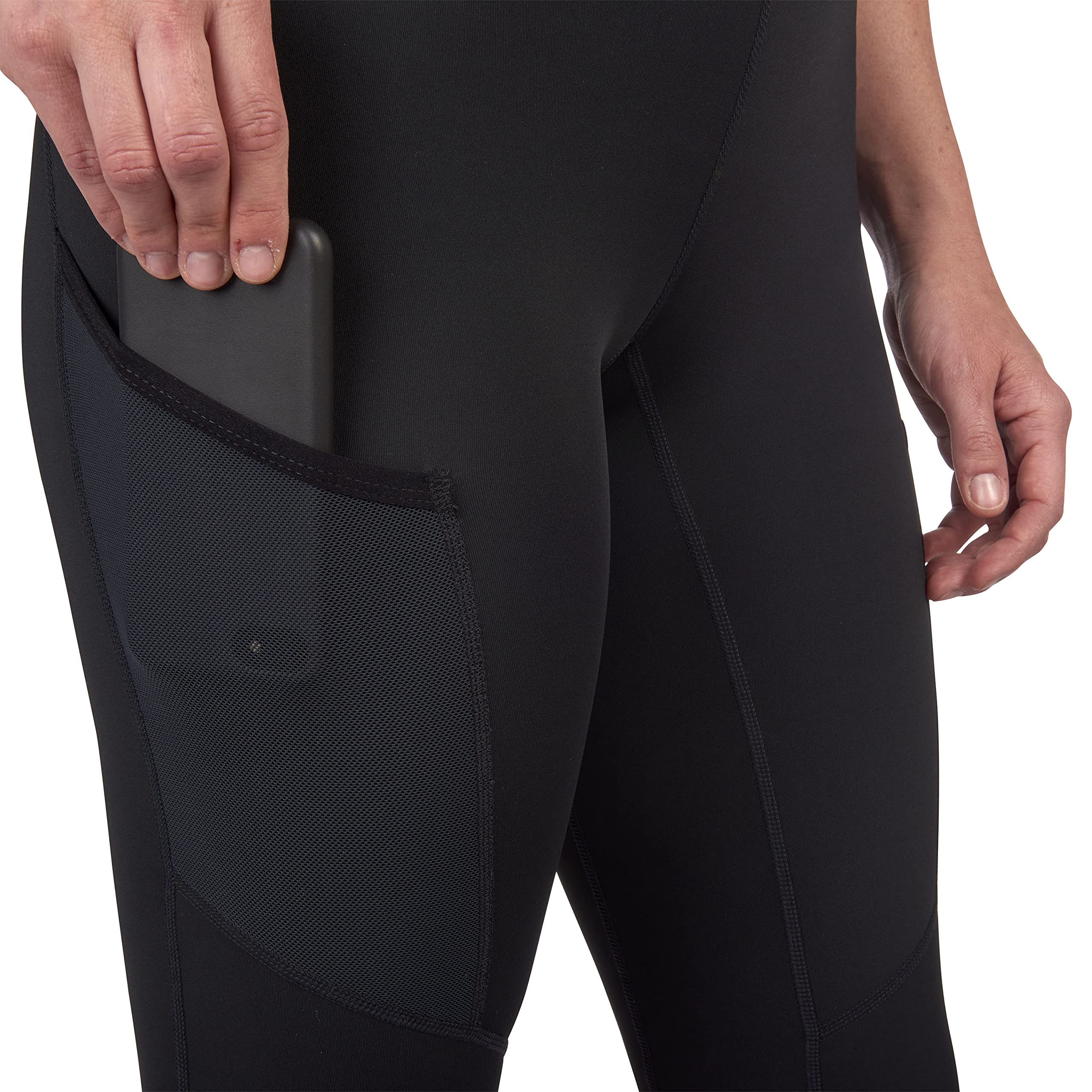 Ultimate Direction Women's Hydro Performance Running Tights with Pockets & Water Bottles - Moisture-Wicking, High Waist Yoga Leggings for Running, Hiking & Gym Workouts