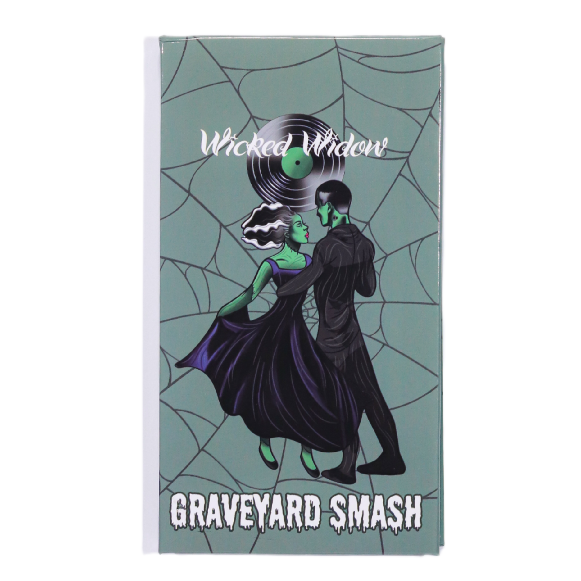 Graveyard Smash Eyeshadow Palette - 12 Highly Pigmented Matte & Shimmer Shades for Halloween, Cosplay & Gothic Makeup Looks | Vegan & Cruelty-Free