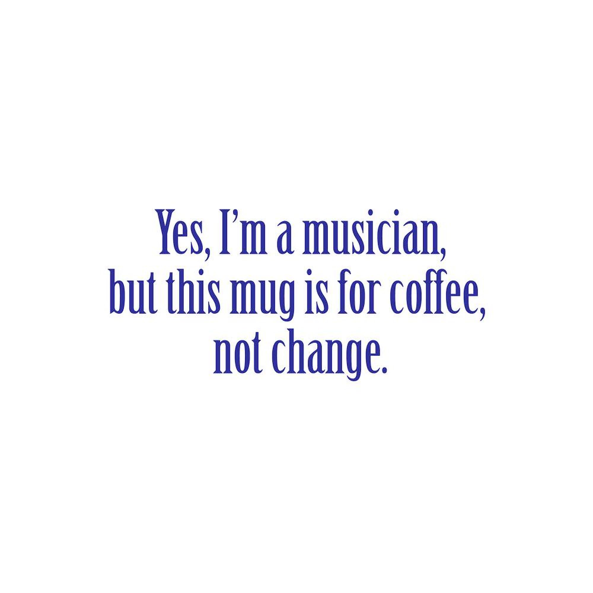 11 oz (325 ml) Ceramic Coffee Mug for Musicians - Perfect Gift for Music Lovers, Teachers & Band Members - Ideal for Home, Office & Studio Use
