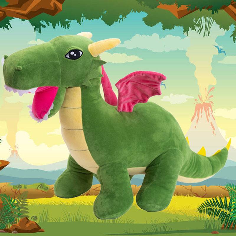 Enchantasaur Plush - Extra Large Dinosaur Stuffed Animal Toy (50in) | Soft & Huggable Plushie for Kids, Adults | Perfect for Bedroom Decor, Nursery Gift & Cuddling