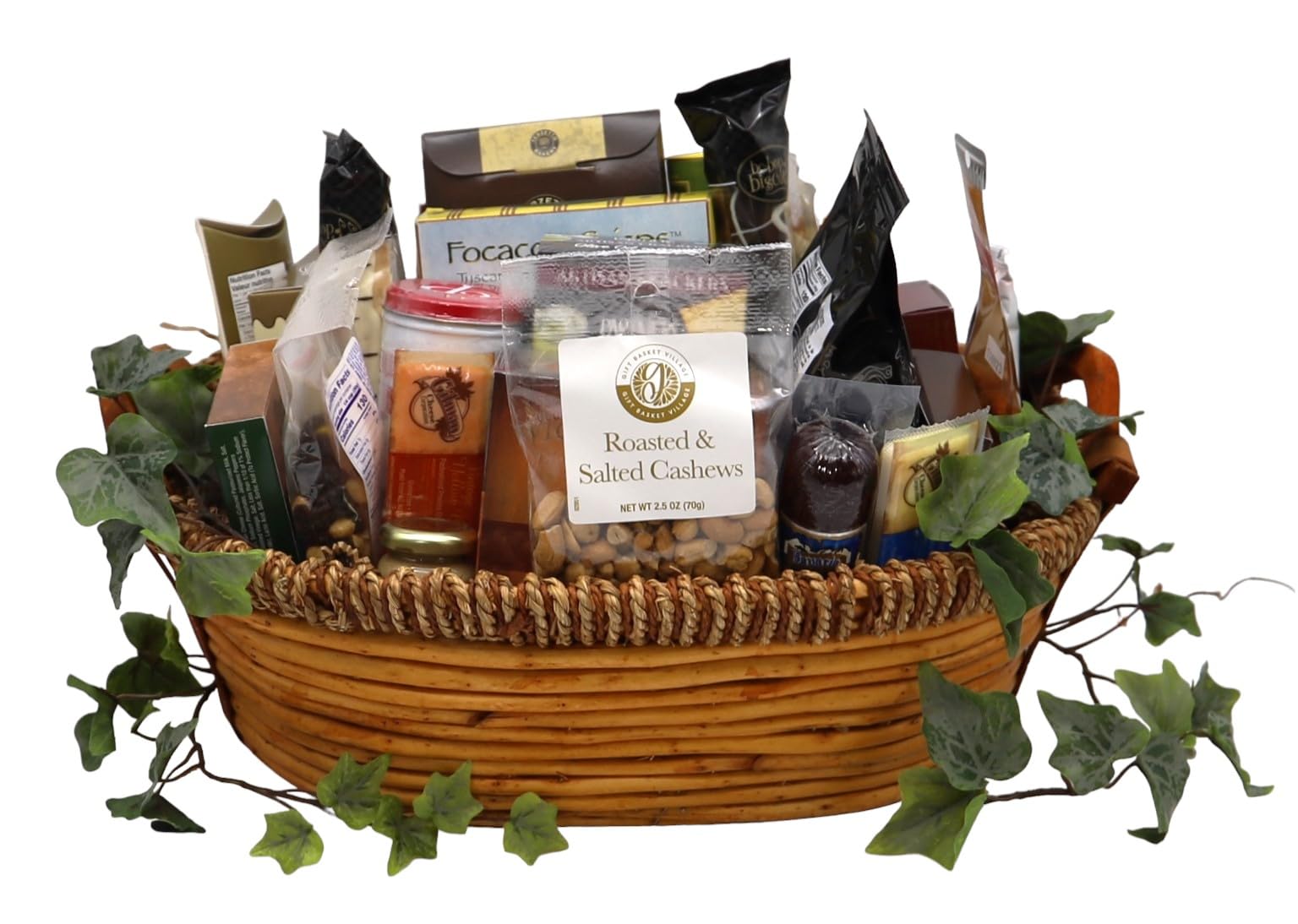 Ultimate Gourmet Gift Basket - Premium Snacks, Cheese, Sausage & Salmon | Midwest-Inspired Food Basket | Perfect for Holidays, Corporate Gifts & Special Occasions