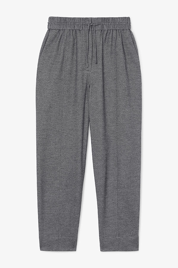 Shane Men's Flannel Twill Pants in Charcoal Melange - Comfortable & Stylish for Casual Wear, Outdoor Activities & Work