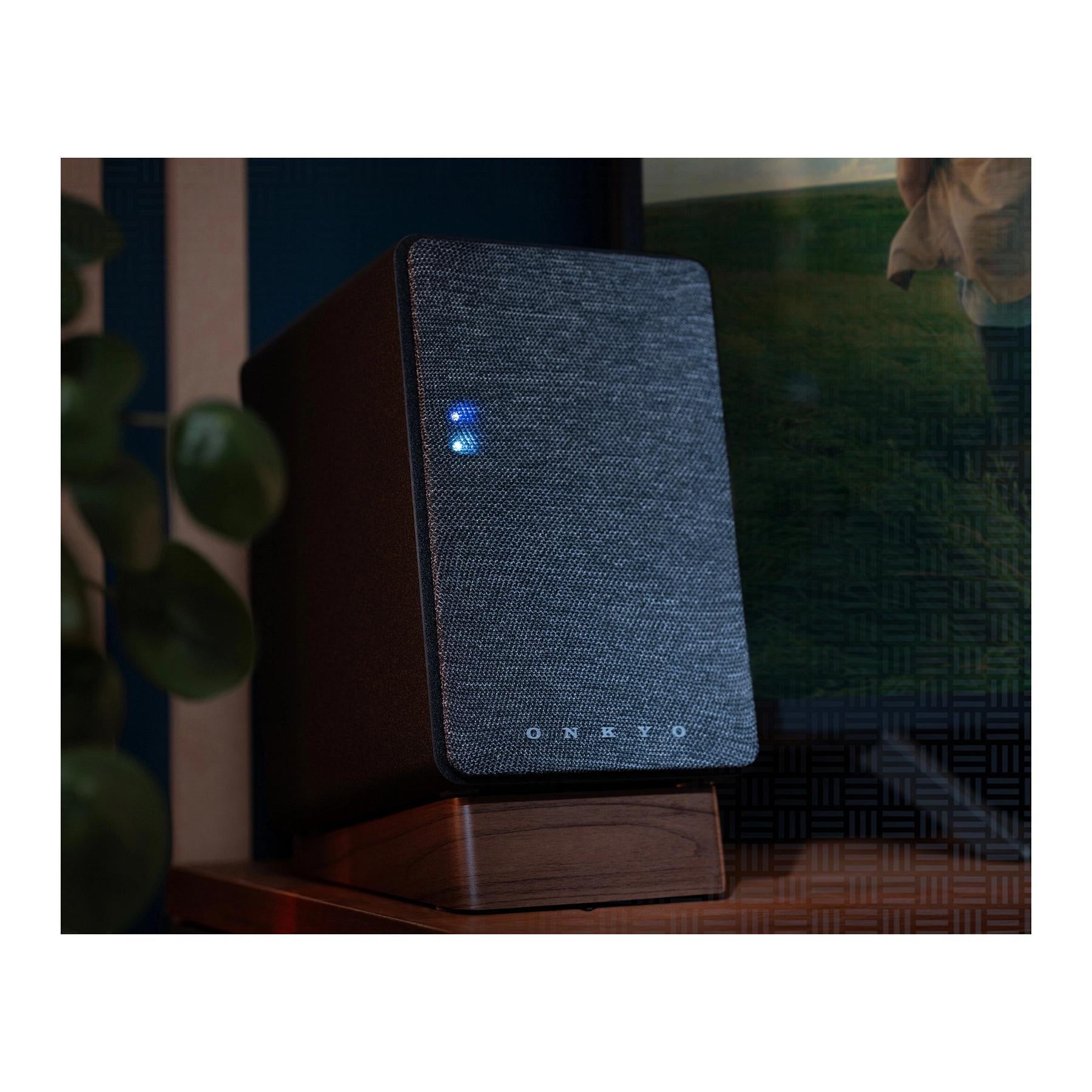 Onkyo GX 10DB Powered Desktop Speakers - High-Quality 2.0 Computer Speakers with Deep Bass for PC, Laptop, Gaming & Home Office Setup