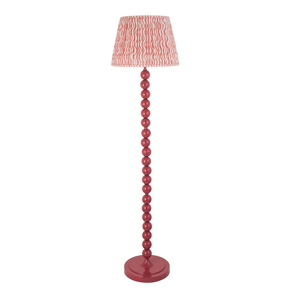 Auralis Ripple Floor Lamp with E27 Socket - Modern LED Standing Light for Living Room, Bedroom & Office - Adjustable Height in Multiple Finishes (Black, White, Bronze) - Perfect for Ambient Lighting & Home Decor