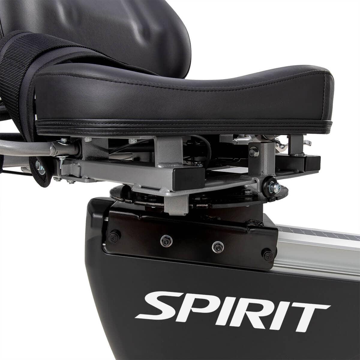 Spirit Fitness MS300 Recumbent Stepper - Low Impact Exercise Bike for Home Workout, Seniors & Physical Therapy | Compact Cardio Machine for Small Spaces & Rehab