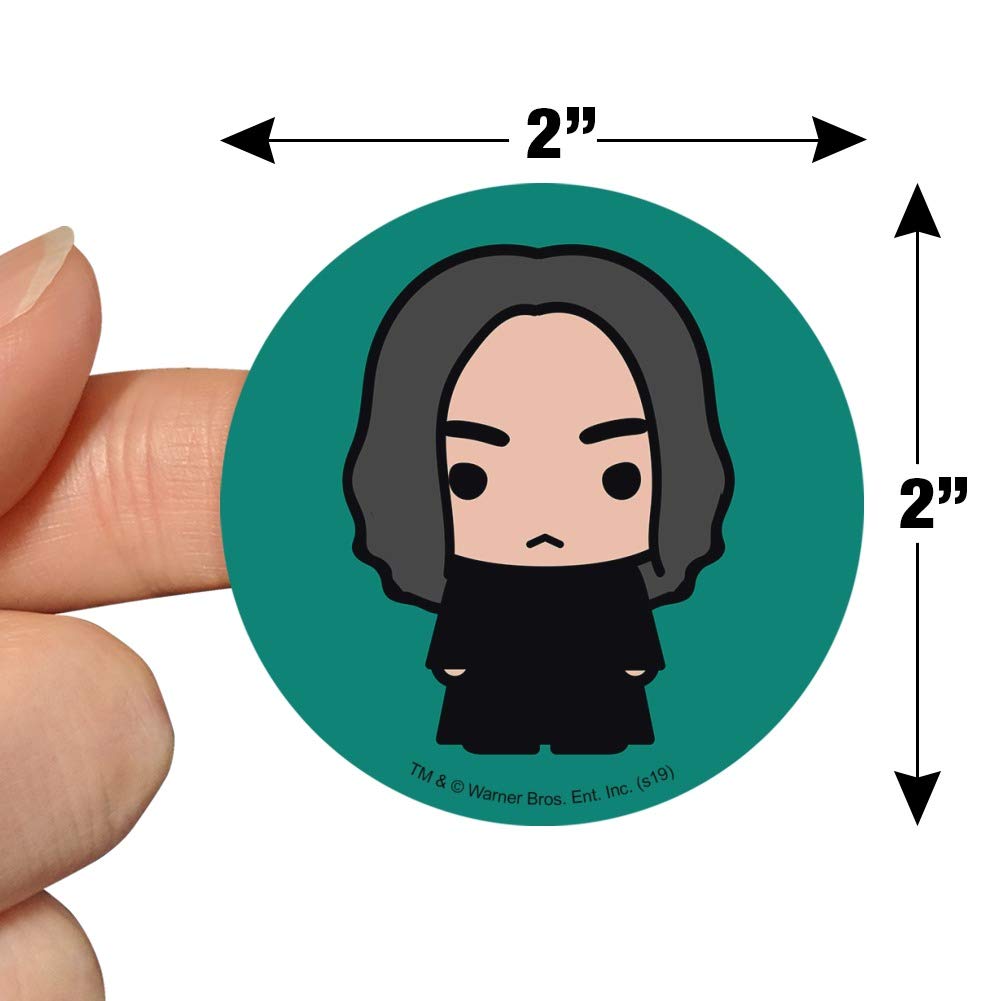 Harry Potter Snape Cute Chibi Stickers - 50PCS Planner Calendar Scrapbooking Decorative Stickers for Journaling, DIY Crafts, and Gift Wrapping (Harry Potter Collection)